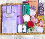 লেভেন্ডার কাতান সিল্ক