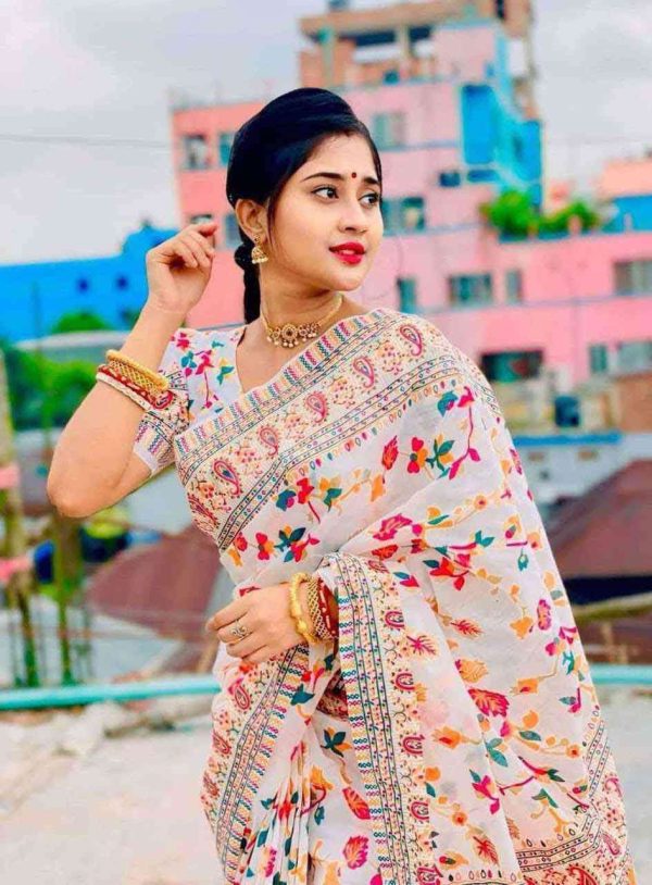 হাফসিল্ক জামদানী